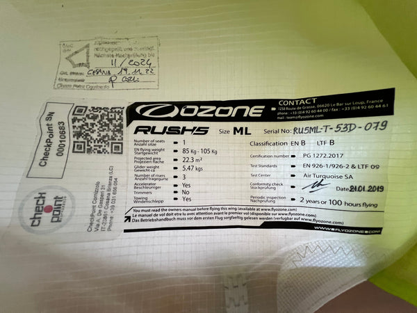 OZONE RUSH5 ML | 079