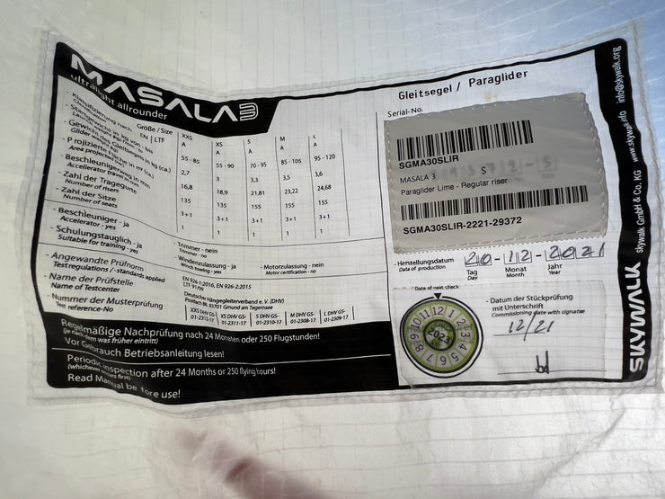 skywalk MASALA3 S | 29372