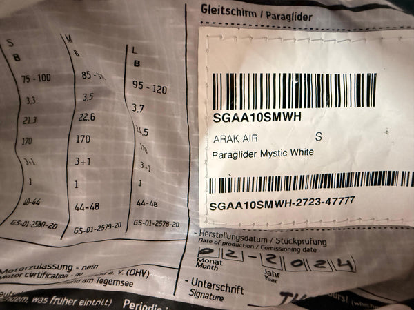 skywalk ARAK AIR 1 S | 47777